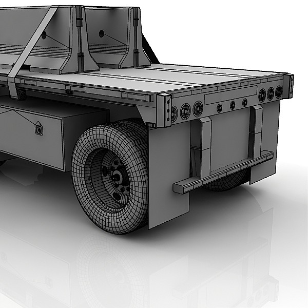 lwo transcraft spread axle trailer - Transcraft TL2000 spread axle by bansheewoj